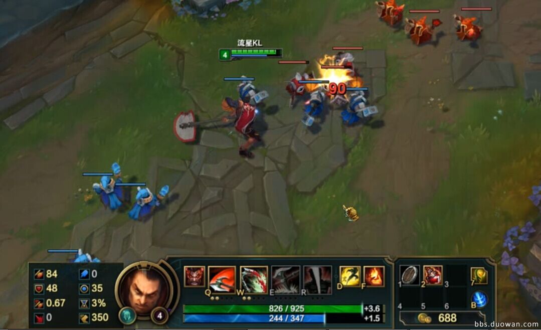 英雄联盟lol诺手光速连招小技巧