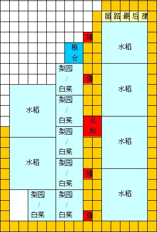 帝国与文明中国布局图攻略中国5木100公寓35个四合院布局图