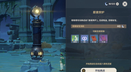 原神元素烘炉奖励 原神手游元素烘炉奖励有什么