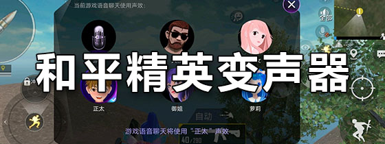 和平精英变声器