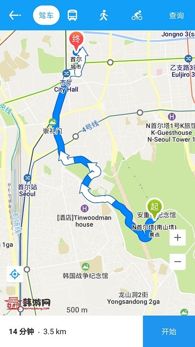 韩游网地图_图片2