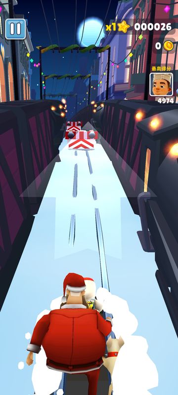 地铁跑酷雪地版有超级杰克_图片3