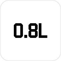 零点八升