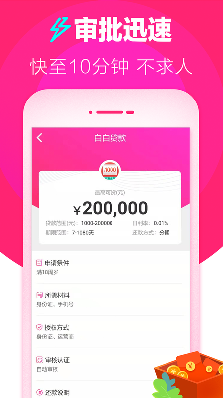 白白贷款 版本: v3.2.0截图4