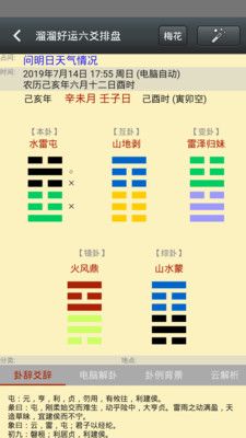 溜溜好运六爻排盘_图片5