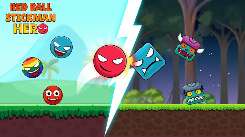 红球和棒子英雄Red ball & Stick Hero 2022_图片3