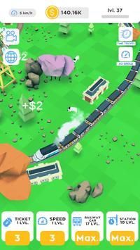 闲置列车铁路大亨Idle Trains Railway Tycoon_图片2