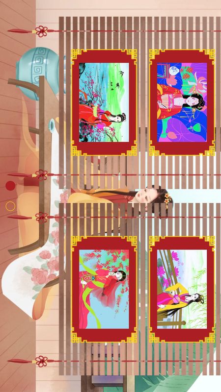 公主古装涂色_图片3