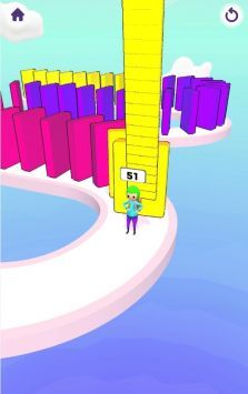 多米诺骨摆放跑酷Domino String_图片2
