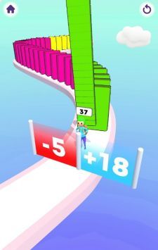 多米诺骨摆放跑酷Domino String_图片1