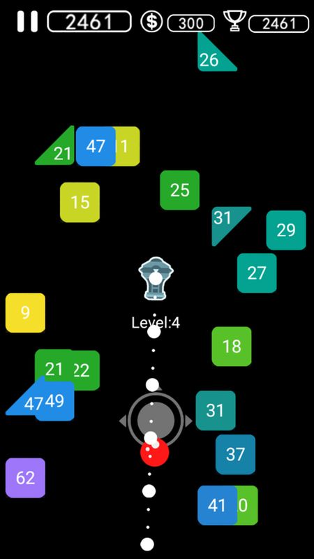 弹球世界,根据多种不规则的弹射轨迹来获得一个属于你自己的独特游戏