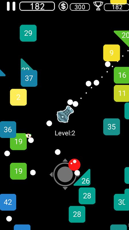 弹球世界,根据多种不规则的弹射轨迹来获得一个属于你自己的独特游戏