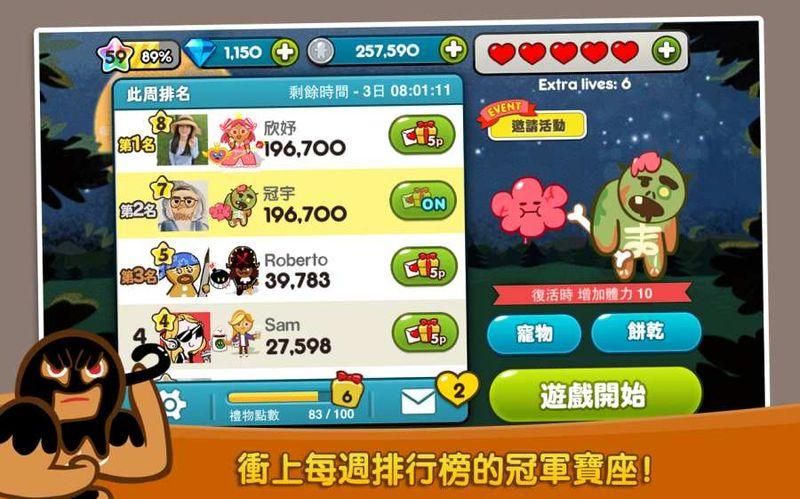 跑跑姜饼人无限金币无限钻石_图片5