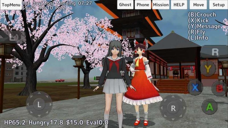 樱花校园女生模拟器英文版_图片1