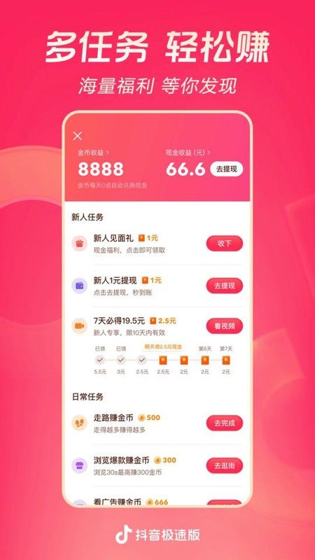 抖音极速版赚钱_图片4