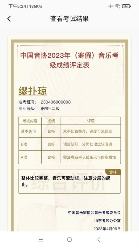 山东音协考级_图片4