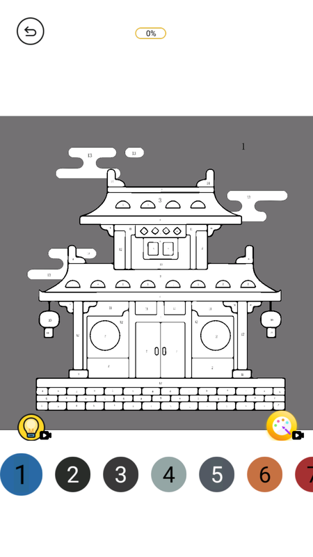 涂色格子画游戏软件_图片1
