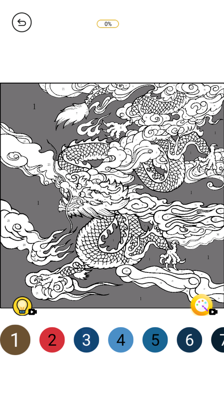 涂色格子画游戏软件_图片3