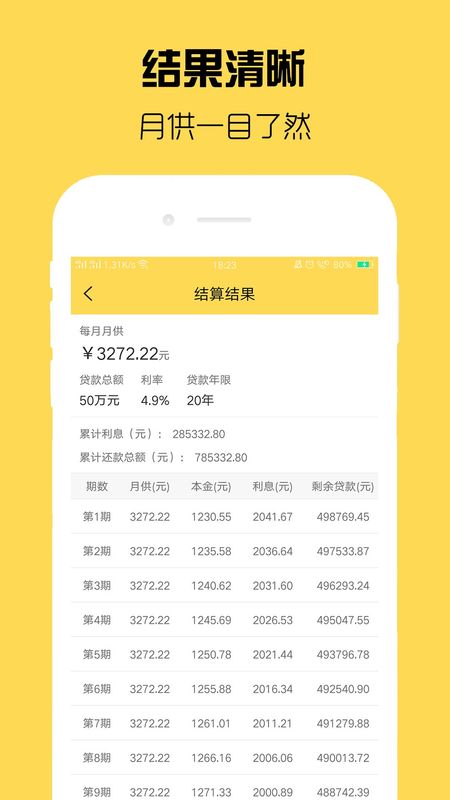 房贷计算器计算下载app_图片2