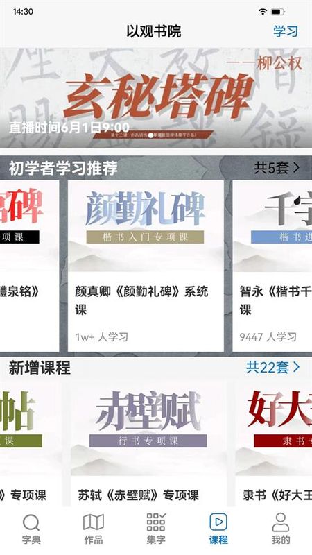 以观书法_图片4