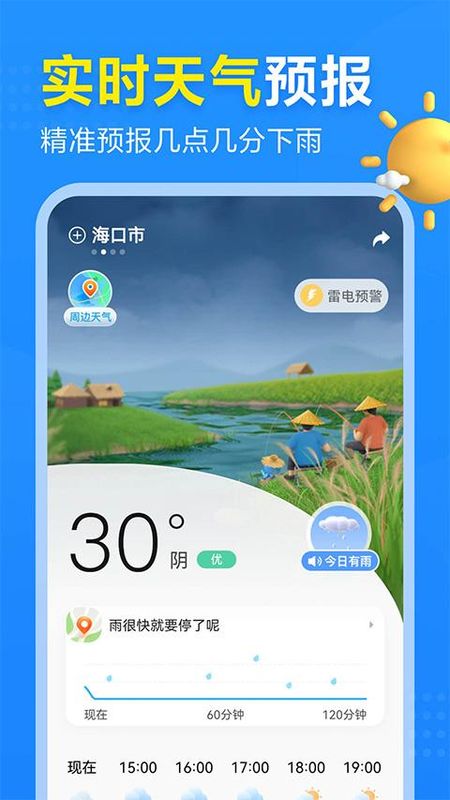 2345天气预报几点几分下雨_图片3