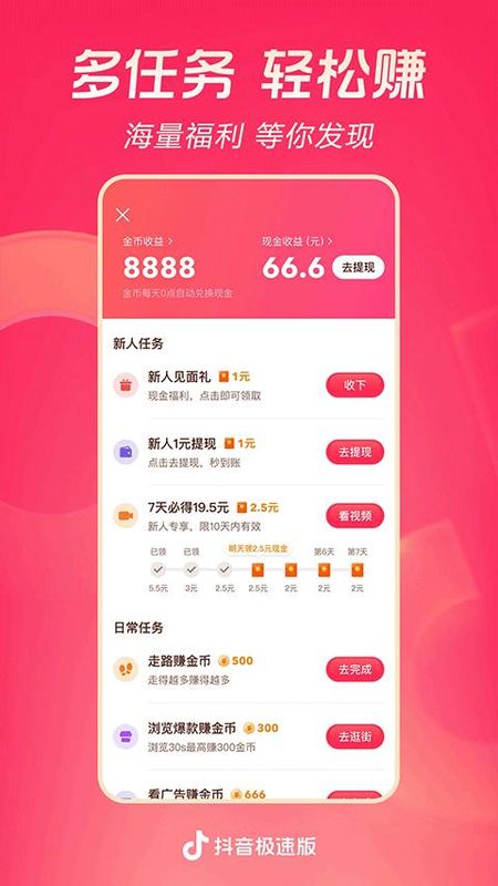 抖音极速版赚钱_图片5