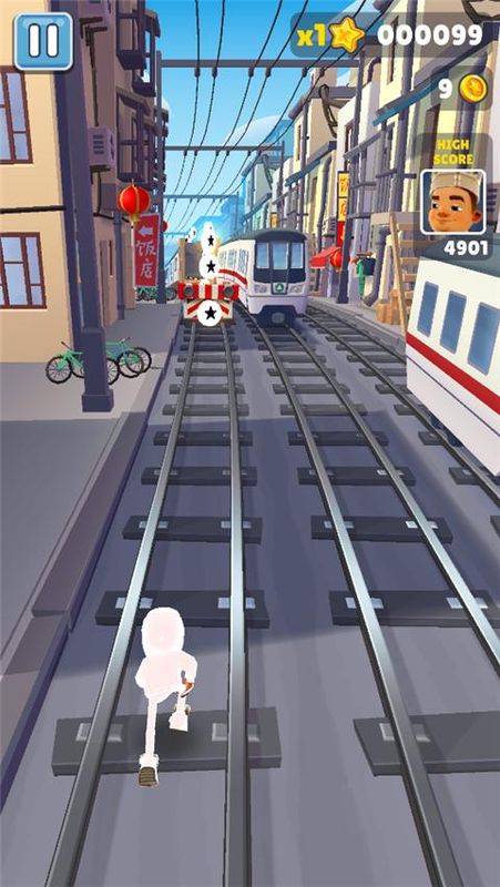 地铁跑酷白色金币版本_图片4