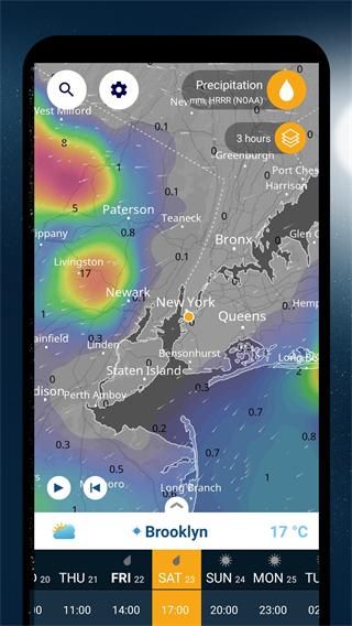 Ventusky风雨气温图_图片1