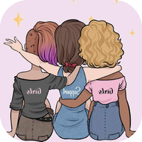bff girl wallpaper