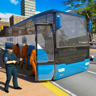 美国警察运输囚犯US Prison Transport Police Bus