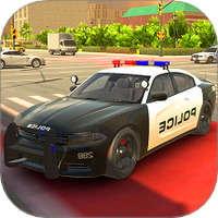 警察驾驶警车模拟