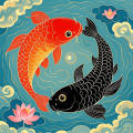 锦鲤金鱼壁纸