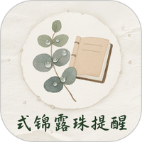 式锦露珠提醒
