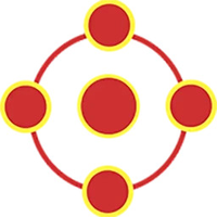 五方红