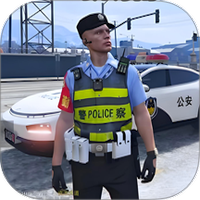 城市警车巡逻模拟