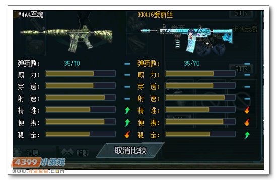 4399生死狙击m4a4军魂详细评测