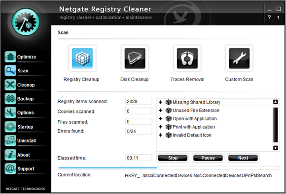 NETGATE Registry Cleaner_图片1